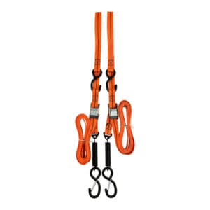Camper Awning Spring Loaded Anchor Kit - 1" X 12' - 2 per Set