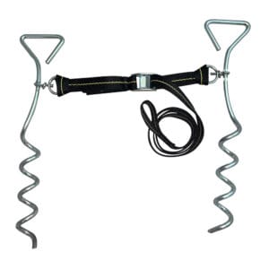 Basketball Goal Anchor Tie Down Kit