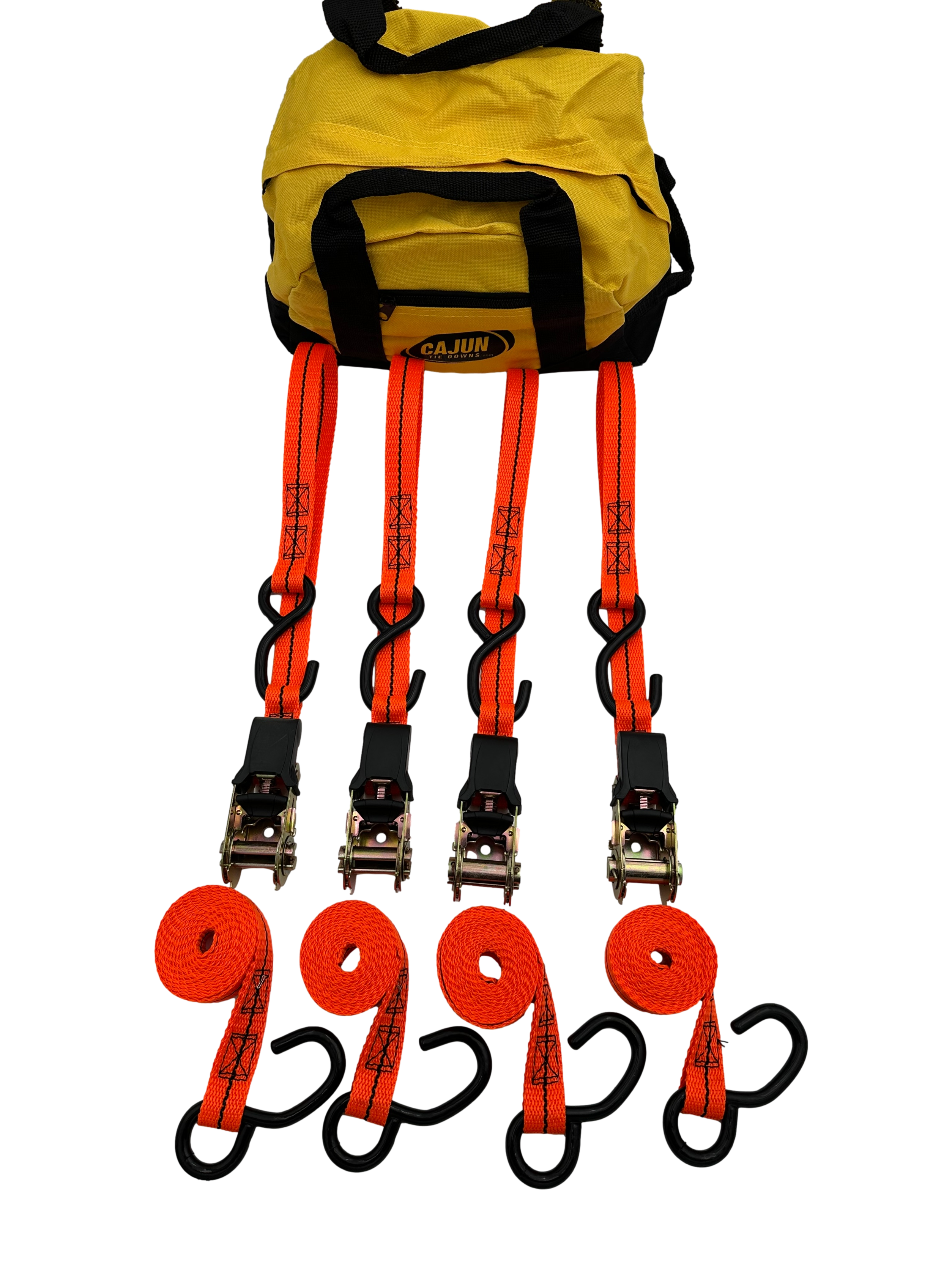 soft loop option ratchet straps